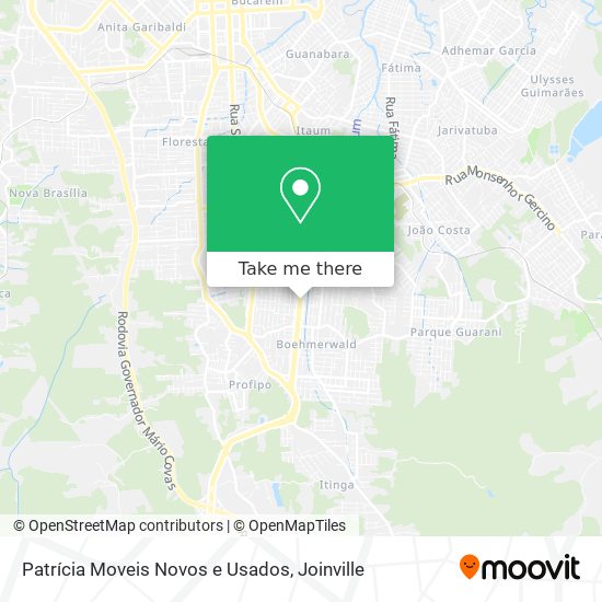 Patrícia Moveis Novos e Usados map