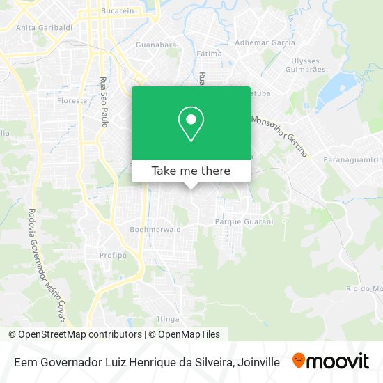 Eem Governador Luiz Henrique da Silveira map