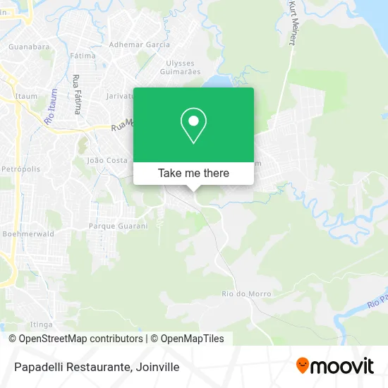 Papadelli Restaurante map