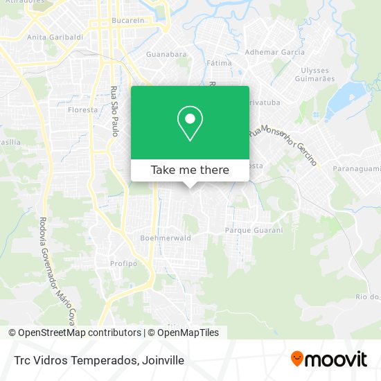 Trc Vidros Temperados map