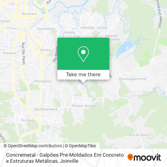 Concremetal - Galpões Pré-Moldados Em Concreto e Estruturas Metálicas map
