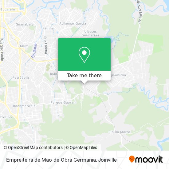 Empreiteira de Mao-de-Obra Germania map