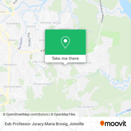 Eeb Professor Juracy Maria Brosig map