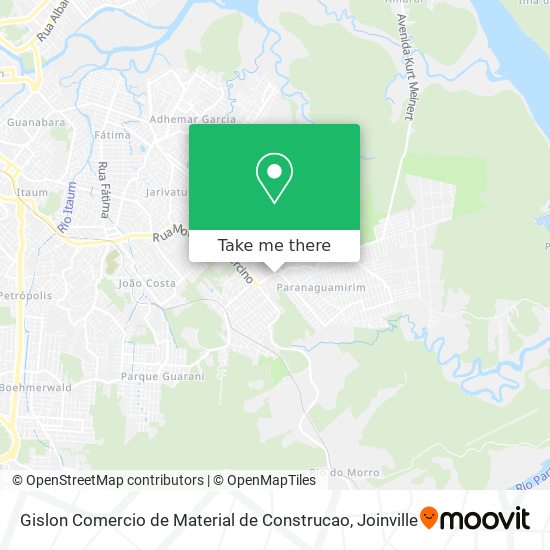 Gislon Comercio de Material de Construcao map