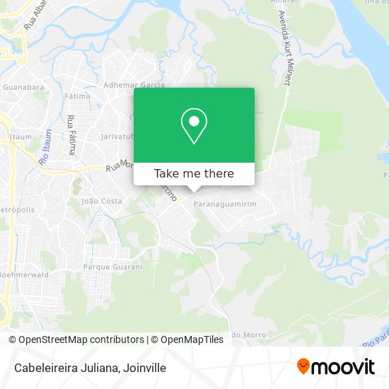 Cabeleireira Juliana map