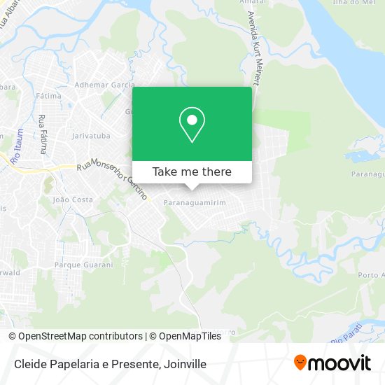 Cleide Papelaria e Presente map