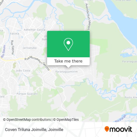 Coven Triluna Joinville map