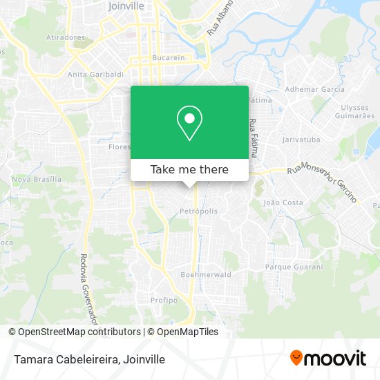 Tamara Cabeleireira map