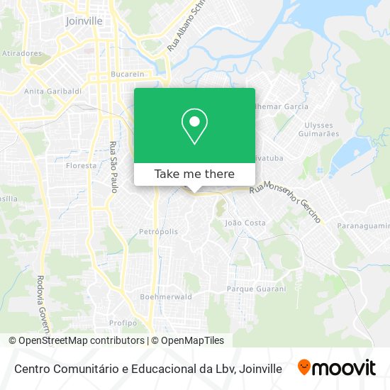 Centro Comunitário e Educacional da Lbv map