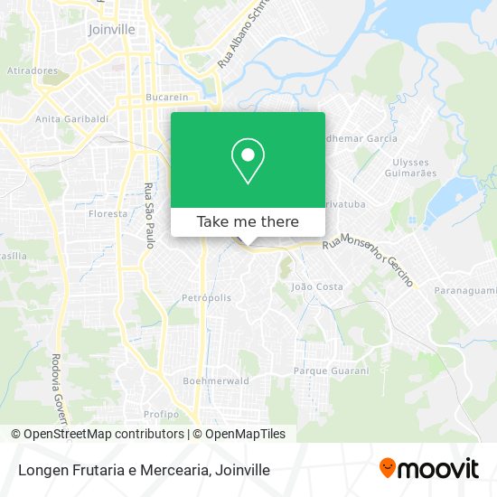 Longen Frutaria e Mercearia map