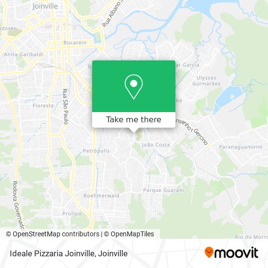 Ideale Pizzaria Joinville map