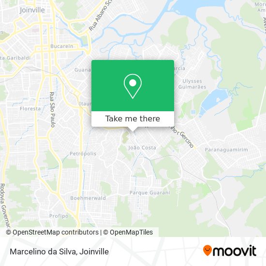 Marcelino da Silva map