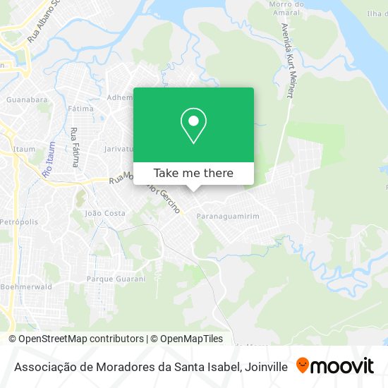 Associação de Moradores da Santa Isabel map