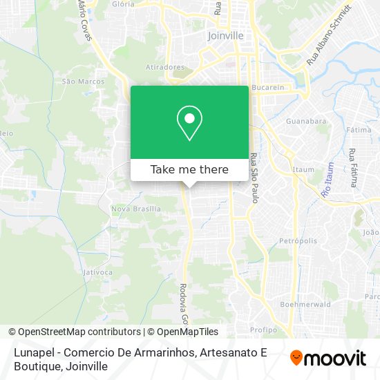 Lunapel - Comercio De Armarinhos, Artesanato E Boutique map