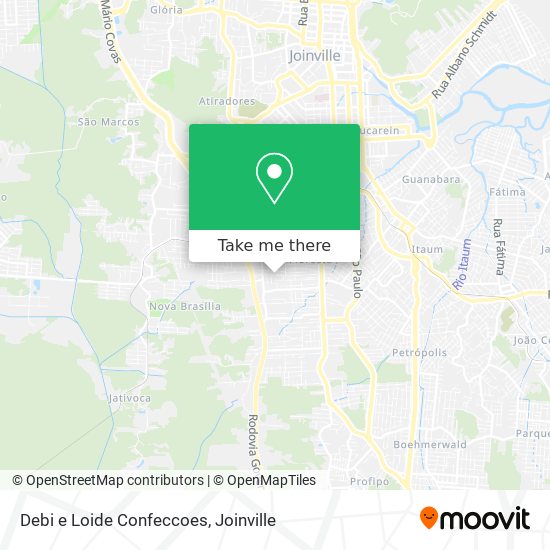 Debi e Loide Confeccoes map