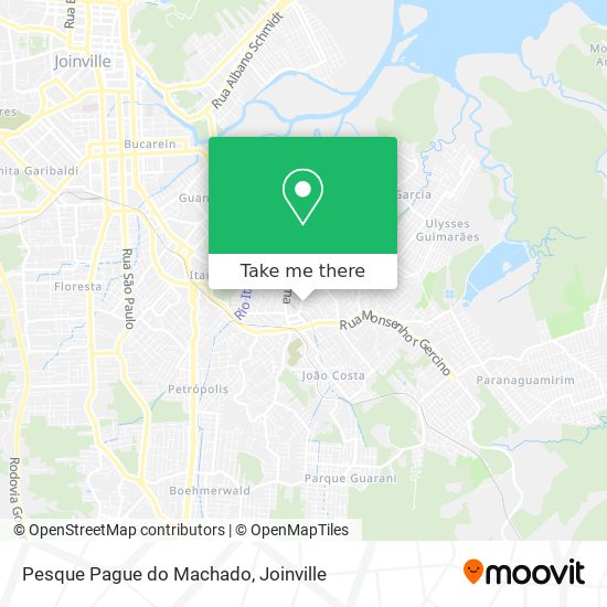 Pesque Pague do Machado map