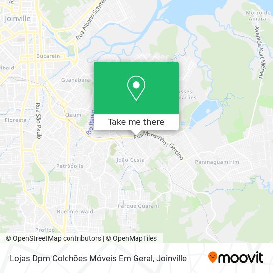 Lojas Dpm Colchões Móveis Em Geral map