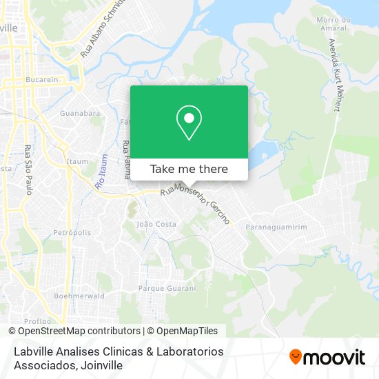 Labville Analises Clinicas & Laboratorios Associados map