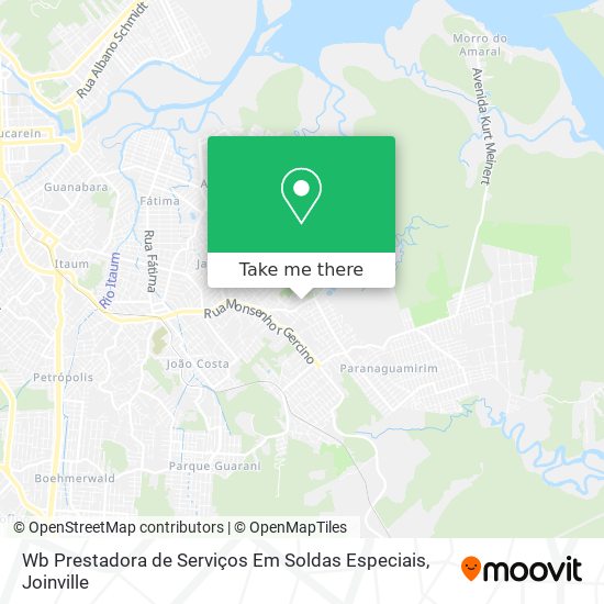 Wb Prestadora de Serviços Em Soldas Especiais map