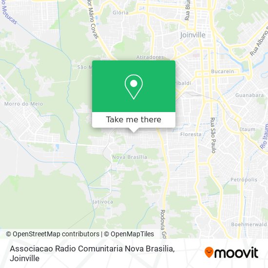 Associacao Radio Comunitaria Nova Brasilia map
