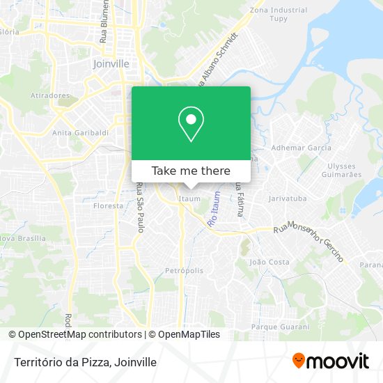 Território da Pizza map