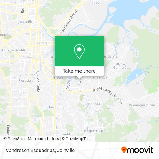 Vandresen Esquadrias map