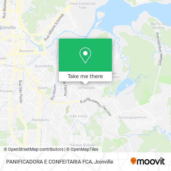 PANIFICADORA E CONFEITARIA FCA map