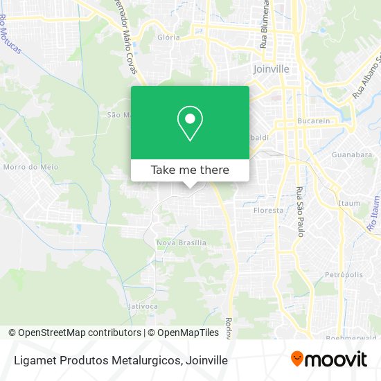 Ligamet Produtos Metalurgicos map