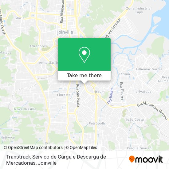 Transtruck Servico de Carga e Descarga de Mercadorias map