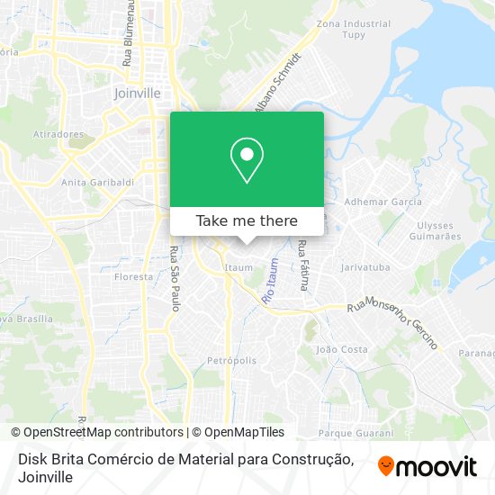 Disk Brita Comércio de Material para Construção map
