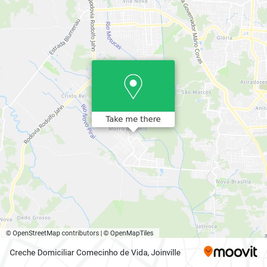Creche Domiciliar Comecinho de Vida map