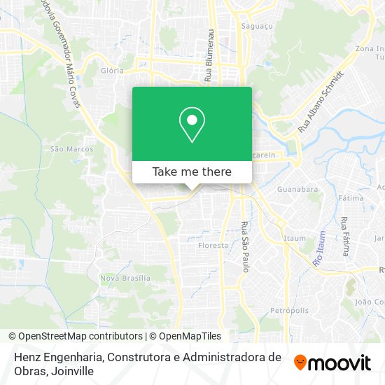 Henz Engenharia, Construtora e Administradora de Obras map