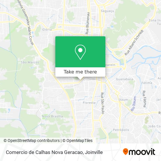 Comercio de Calhas Nova Geracao map