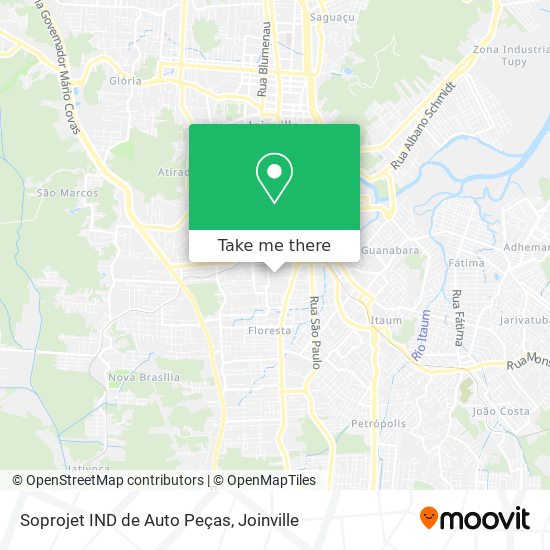 Soprojet IND de Auto Peças map