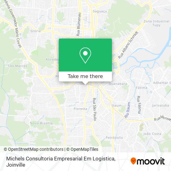 Michels Consultoria Empresarial Em Logistica map