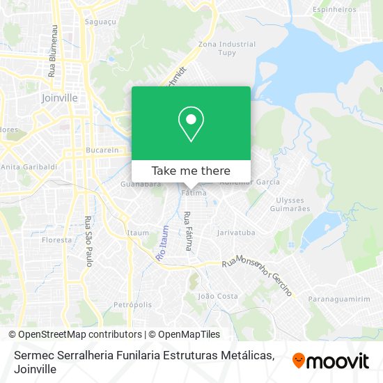 Sermec Serralheria Funilaria Estruturas Metálicas map
