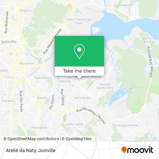 Ateliê da Naty map