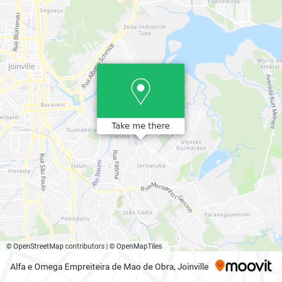Alfa e Omega Empreiteira de Mao de Obra map