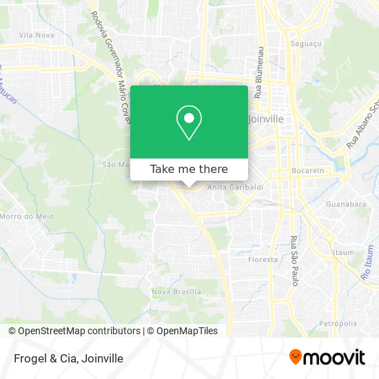Frogel & Cia map