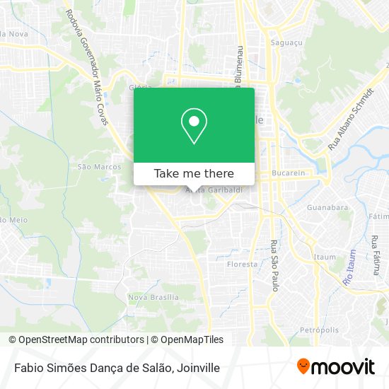 Fabio Simões Dança de Salão map