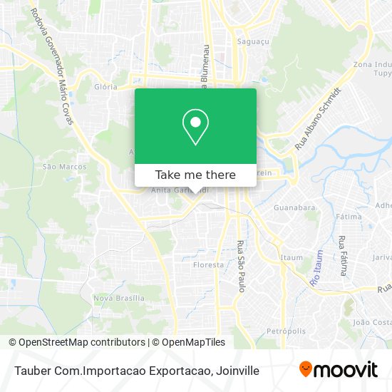 Tauber Com.Importacao Exportacao map