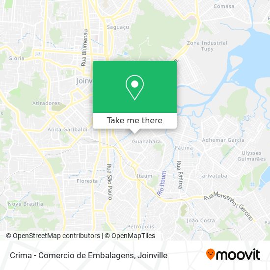 Crima - Comercio de Embalagens map