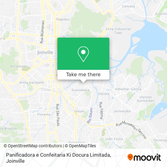 Panificadora e Confeitaria Ki Docura Limitada map