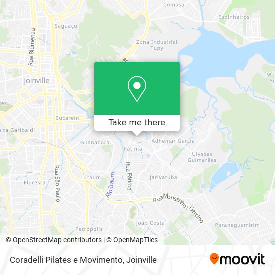 Coradelli Pilates e Movimento map