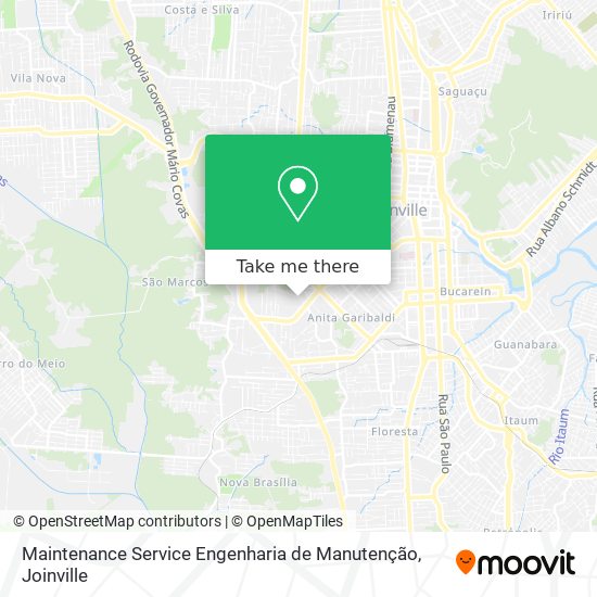 Maintenance Service Engenharia de Manutenção map