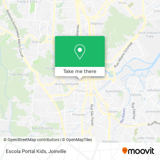 Escola Portal Kids map