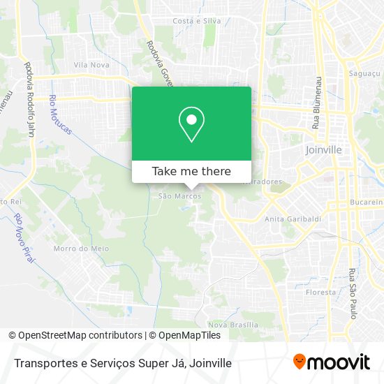 Transportes e Serviços Super Já map