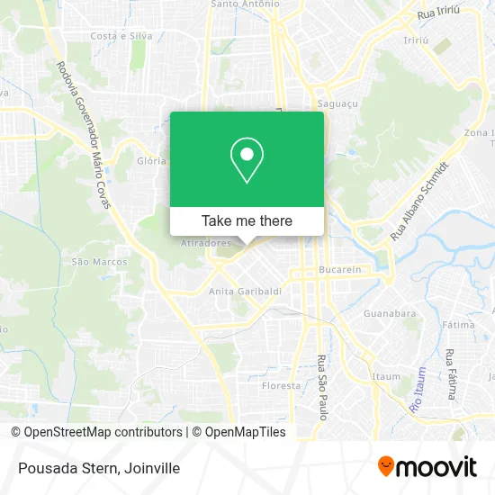 Pousada Stern map