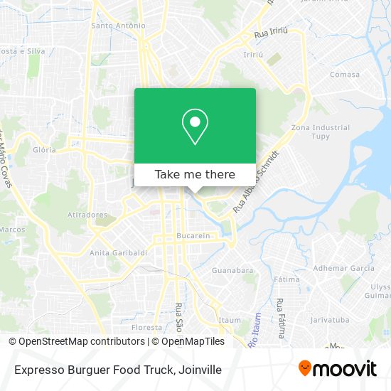 Expresso Burguer Food Truck map