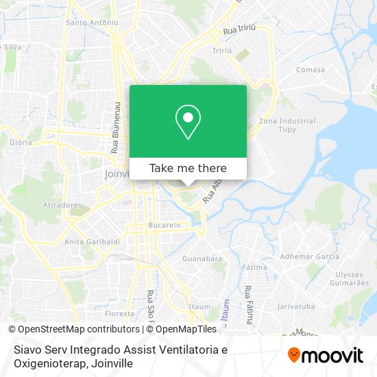 Siavo Serv Integrado Assist Ventilatoria e Oxigenioterap map